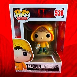 Georgie Denbrough funko # 536 (nib) With Pop Protector
